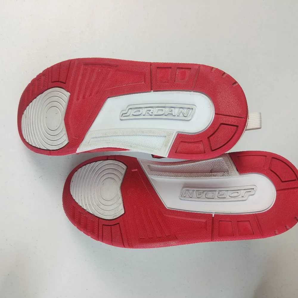 Jordan NikeID Men's Retro Sneakers 2012 Style 532513-993 Size 13 White/Red Snake